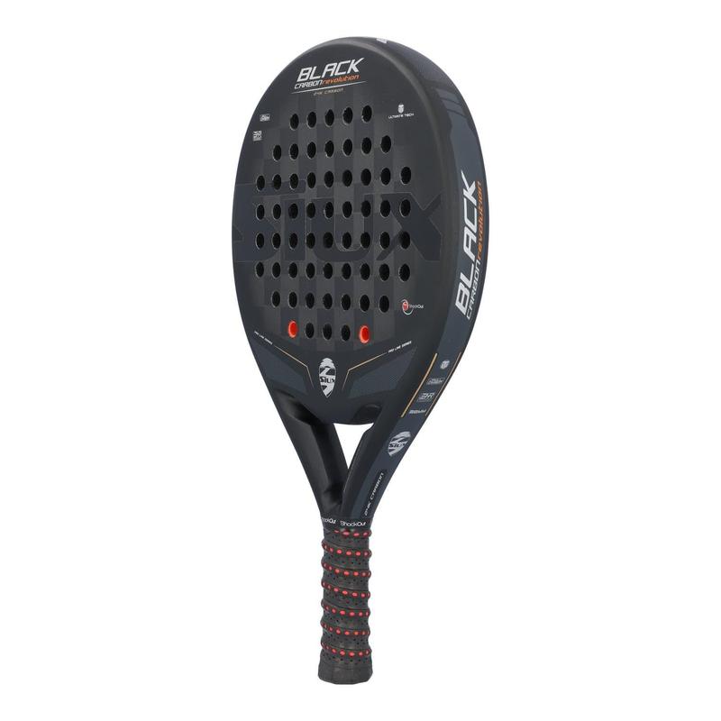 Raquete de padel Siux Black Carbon Revolution 24K 2022 unissex